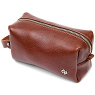 Grande Pelle Kožená kosmetická taška Leeds - Make-up Bag