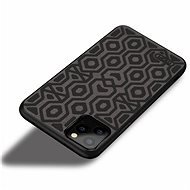 MoFi Anti-slip Back Case Irregular iPhone 11, fekete - Telefon tok