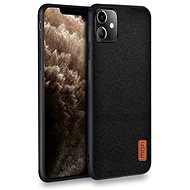 MoFi Fabric Back Cover for iPhone 11 Black - Phone Cover