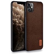 MoFi Fabric Back Cover for iPhone 11 Brown - Phone Cover