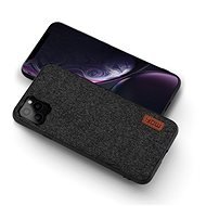 MoFi Fabric Back Cover for iPhone 11 Pro Black - Phone Cover