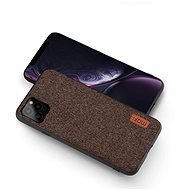 MoFi Fabric Back Cover iPhone 11 Pro Brown - Phone Cover
