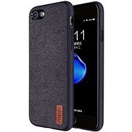 MoFi Fabric Back Cover for iPhone 7/8/SE 2020, Black - Phone Cover