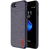MoFi Fabric Back Cover for iPhone 7/8/SE 2020, Grey - Phone Cover