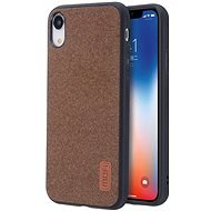 MoFi Fabric Back Cover for iPhone Xr Brown - Phone Cover