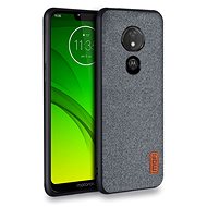MoFi Fabric Back Cover for Motorola G7 Power Grey - Phone Cover