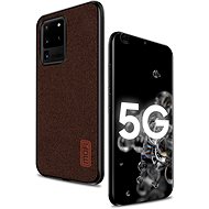 MoFi Fabric Back Cover for Samsung Galaxy S20 Ultra 5G Brown - Phone Cover