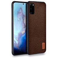 MoFi Fabric Back Cover for Samsung Galaxy S20 Brown - Phone Cover