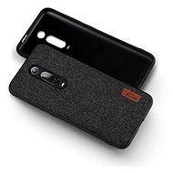 MoFi Fabric Back Cover for Xiaomi Mi 9T/9T Pro Black - Phone Cover