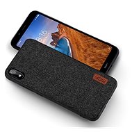 MoFi Fabric Back Cover for Xiaomi Redmi 7A Black - Phone Cover