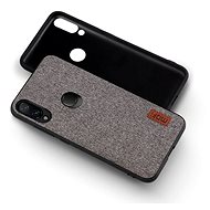 MoFi Fabric Back Cover for Xiaomi Redmi Note 7 Grey - Phone Cover