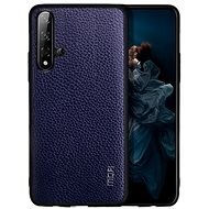 MoFi Litchi PU Leather Case for Honor 20 Pro Blue - Phone Cover