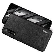 MoFi Litchi PU Leather Case for HUAWEI P30 Lite Black - Phone Cover