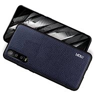 MoFi Litchi PU Leather Case HUAWEI P30 Lite Blue - Phone Cover
