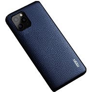 MoFi Litchi PU Leather Case for iPhone 11 Pro Blue - Phone Cover