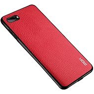 MoFi Litchi PU Leather Case for iPhone 7/8/SE 2020, Red - Phone Cover