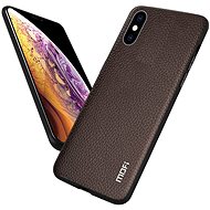 MoFi Litchi PU Leather Case iPhone Xr Brown - Phone Cover