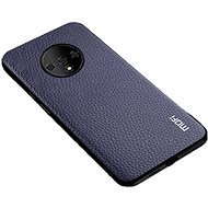 MoFi Litchi PU Leather Case OnePlus 7T Blue - Phone Cover