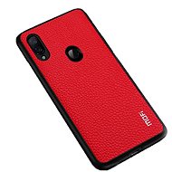 MoFi Litchi PU Leather Case for Xiaomi Redmi Note 7 Red - Phone Cover
