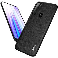 MoFi Litchi PU Leather Case Xiaomi Redmi Note 8T Black - Phone Cover