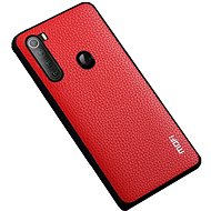 MoFi Litchi PU Leather Case Xiaomi Redmi Note 8T Red - Phone Cover