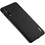 MoFi Litchi PU Leather Case Samsung Galaxy A50 Black - Phone Cover
