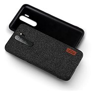 MoFi Fabric Back Cover Xiaomi Redmi Note 8 Pro, Black - Phone Cover