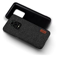 MoFi Fabric Back Cover Xiaomi Redmi Note 9 Pro/9S, Black - Phone Cover