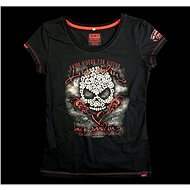 Devil's Keep riding keep smiling SCULL M - Motorcycle t-shirt