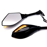 Rave 242 mirrors with integrated blinkers - Motorbike Mirror