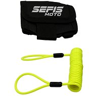 SEFIS Cover and security cable for motorcycle lock - Safety String