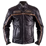 Helstons DAYTONA Cuir Rag Noir - Motorcycle Jacket