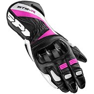 Spidi STS R LADY (black / white / pink) - Motorcycle Gloves