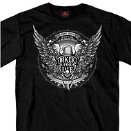Hot Leathers Bold Eagle - black - Motorcycle t-shirt