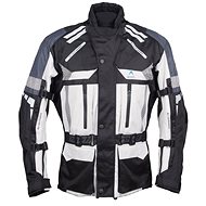 ROLEFF Rujana Light Grey/Black/Blue - Motorcycle Jacket