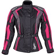 ROLEFF Estretta Black/Pink/Grey - Motorcycle Jacket