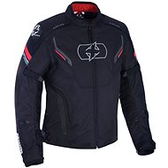 OXFORD MELBOURNE 3.0 Black/Red/Grey - Motorcycle Jacket