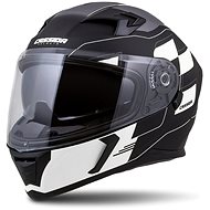 CASSIDA Integral 3.0 RoxoR, (Matte Black/White/Grey) - Motorbike Helmet