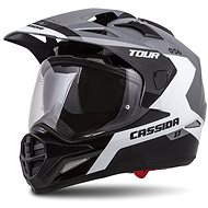 CASSIDA Tour 1.1 Specter, (Grey/White/Black) - Motorbike Helmet