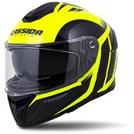 CASSIDA Integral GT 2.0 Ikon, (Yellow Fluo/Black) - Motorbike Helmet