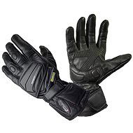 CAPPA RACING Detroit, Leather, Black - Motorcycle Gloves