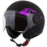 ZED helmet C30, (black matt/pink) - Motorbike Helmet