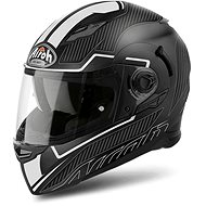 AIROH MOVEMENT S FASTER MVSFS38 - Integral Black and White - Motorbike Helmet