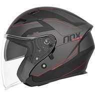 NOX N127 (black matt, red) - Motorbike Helmet
