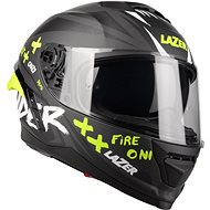 LAZER Rafale SR Ride Oni (black/grey/fluo green/matte) - Motorbike Helmet