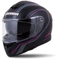CASSIDA INTEGRÁL GT 2.0 (čierna/ružová) - Prilba na motorku