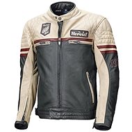 Held BAKER men's leather jacket blue/cream - Motorcycle Jacket