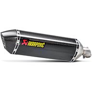 Akrapovič Carbon Exhaust Tail Pipe for Suzuki SV 650 (16-17) - Exhaust Tail Pipe