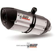 Mivv Suono Stainless Steel / Carbon Cap for Triumph Street Triple (2007 > 2012) - Exhaust Tail Pipe