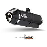 Mivv Speed Edge Black Stainless Steel for BMW F 700 GS (2012 >) - Exhaust Tail Pipe